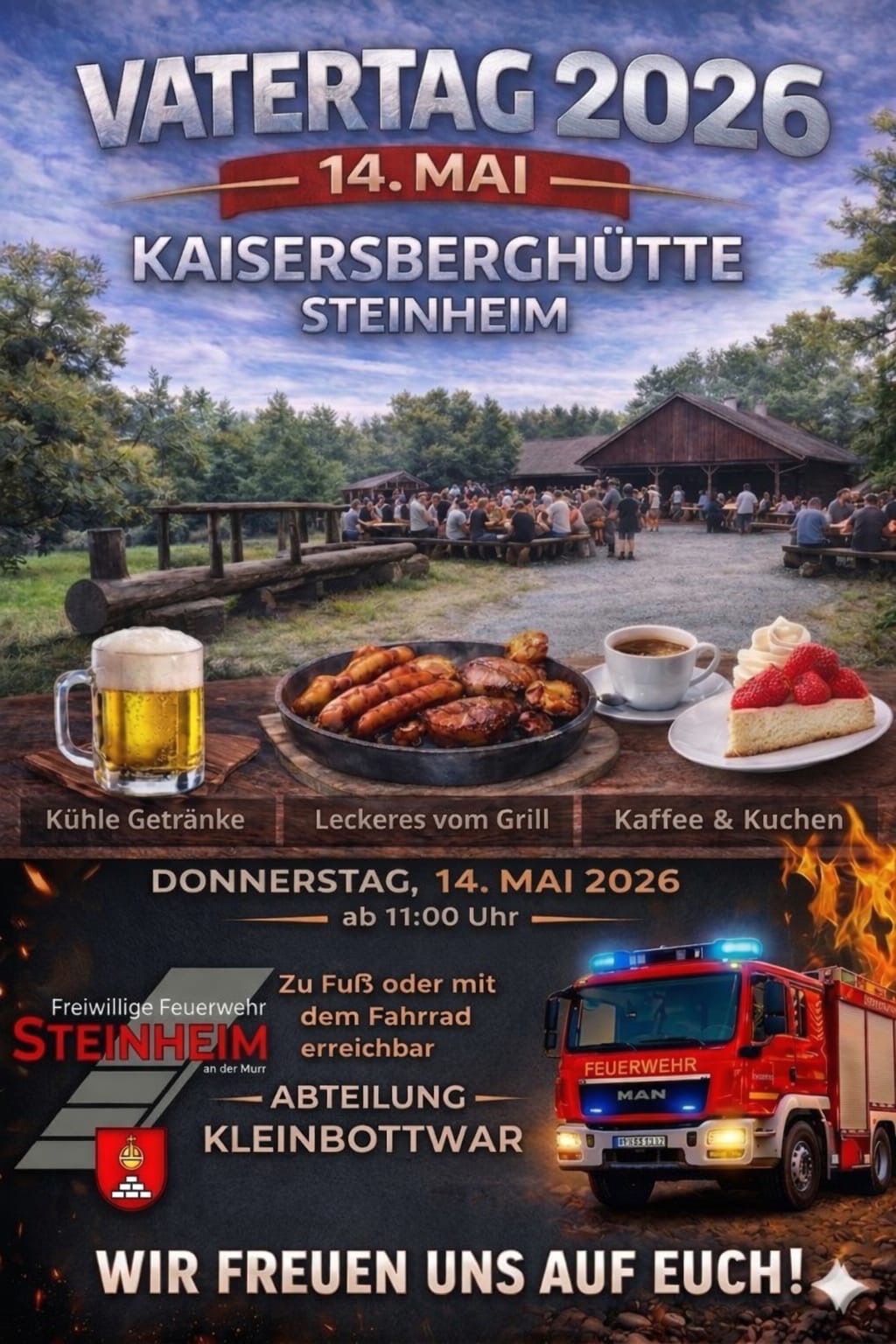 Vatertag Kaisersberghütte Steinheim