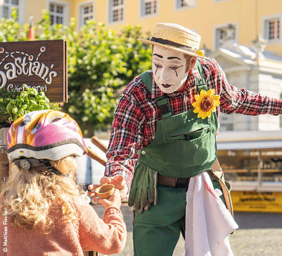 Buntes Treiben im Kulturkarree